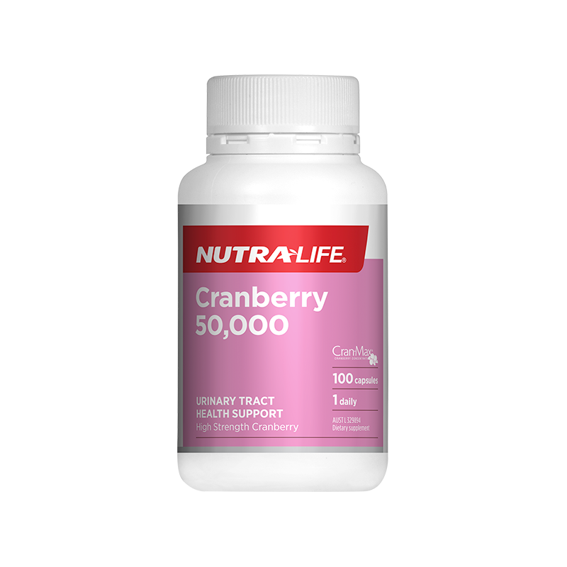 Nutralife 纽乐 蔓越莓胶囊 50,000mg 100粒 Nutralife 纽乐 蔓越莓胶囊 50,000mg 100粒