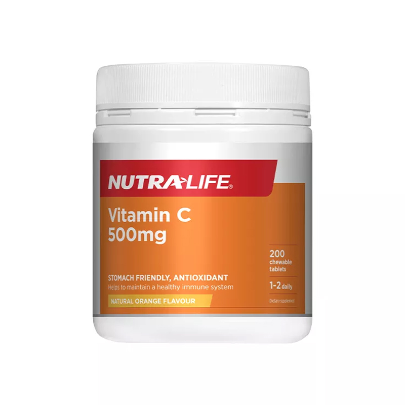 Nutralife 纽乐 维生素C咀嚼片 200片 Nutralife 纽乐 维生素C咀嚼片 200片