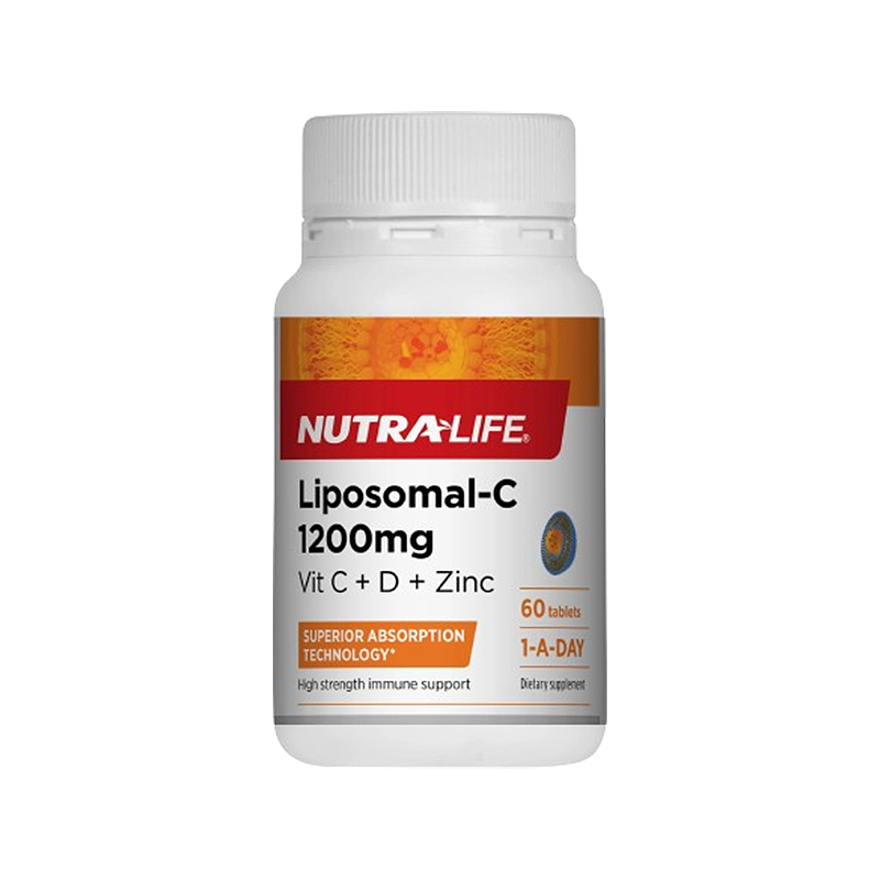 Nutralife 纽乐 脂质体 维C+D+锌 60片 Nutralife 纽乐 脂质体 维C+D+锌 60片
