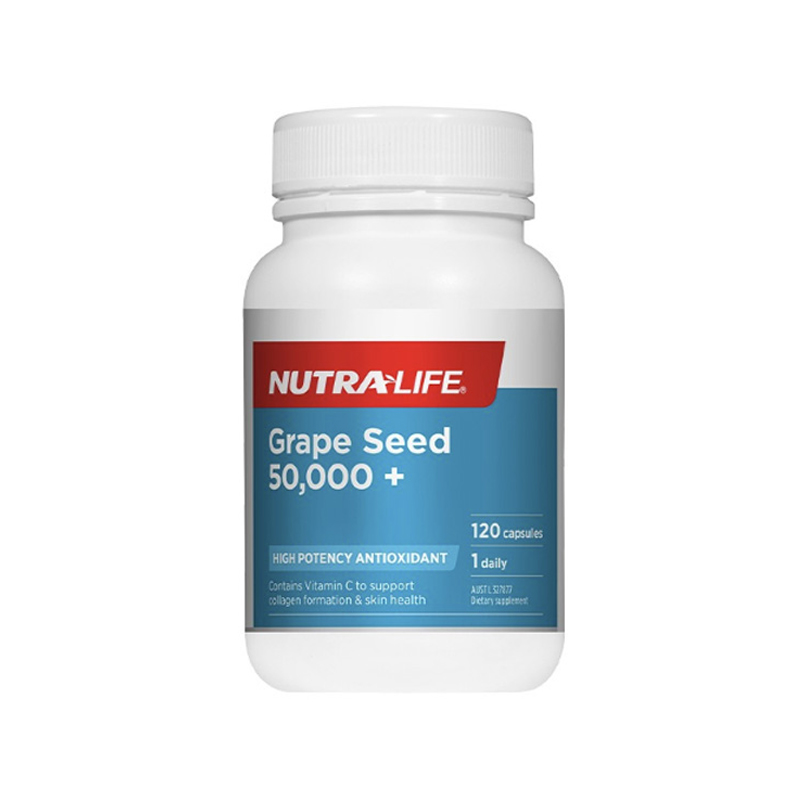 Nutralife 纽乐 高含量葡萄籽胶囊 120粒 Nutralife 纽乐 高含量葡萄籽胶囊 120粒