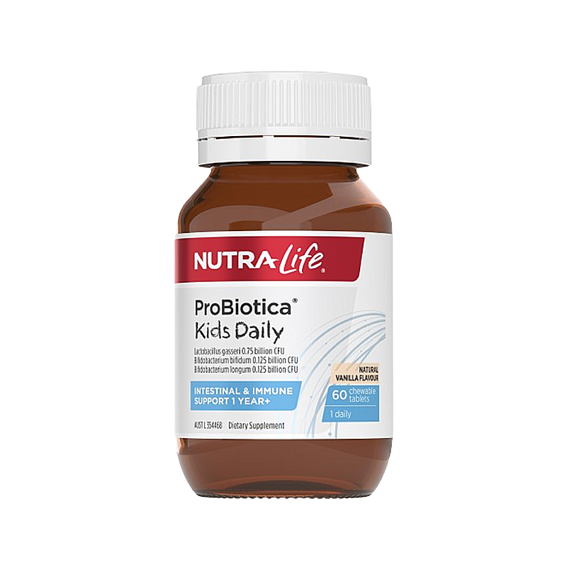 Nutralife 纽乐 儿童益生菌 咀嚼片 60片 Nutralife 纽乐 儿童益生菌 咀嚼片 60片