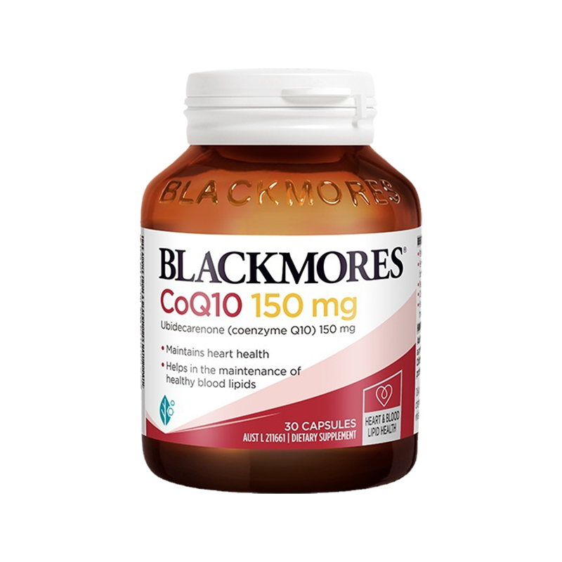 Blackmores 澳佳宝 高浓缩 150mg 辅酶Q10胶囊 30粒 养心护脑 Blackmores 澳佳宝 高浓缩 150mg 辅酶Q10胶囊 30粒 养心护脑