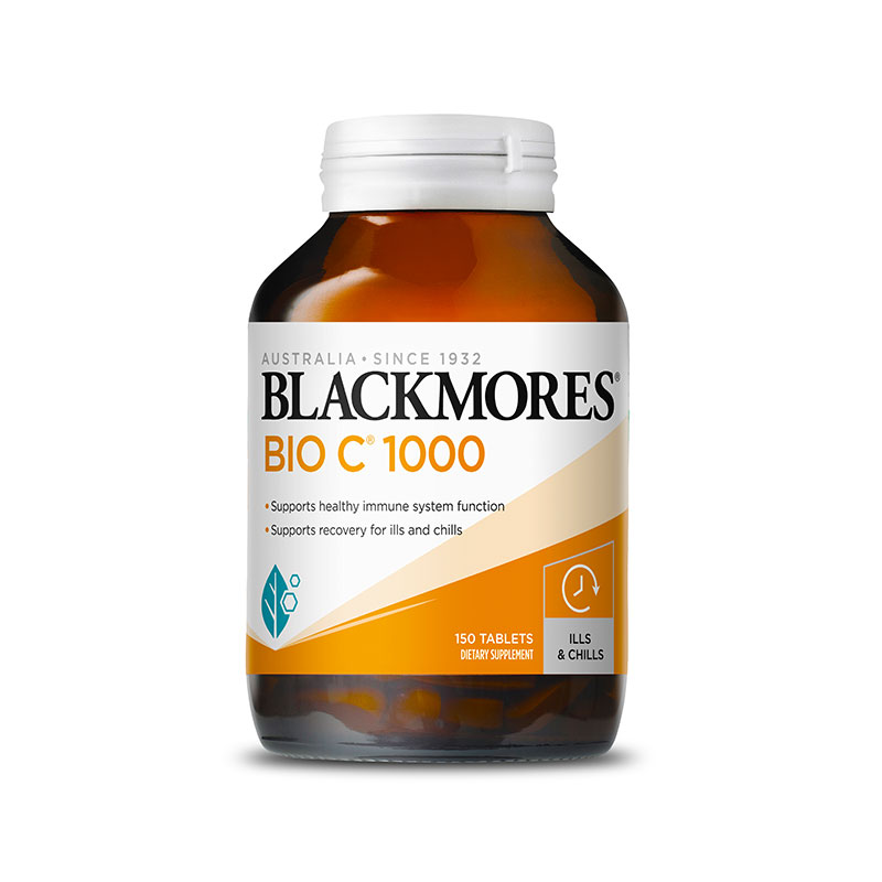 Blackmores 澳佳宝 活性维生素C 1000mg 150片 辅助免疫力 Blackmores 澳佳宝 活性维生素C 1000mg 150片 辅助免疫力