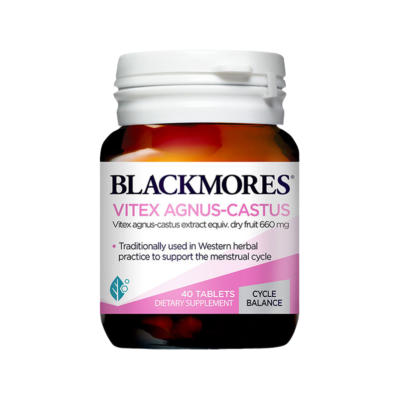 Blackmores 澳佳宝 圣洁莓 平衡女性荷尔蒙片 40粒 Blackmores 澳佳宝 圣洁莓 平衡女性荷尔蒙片 40粒