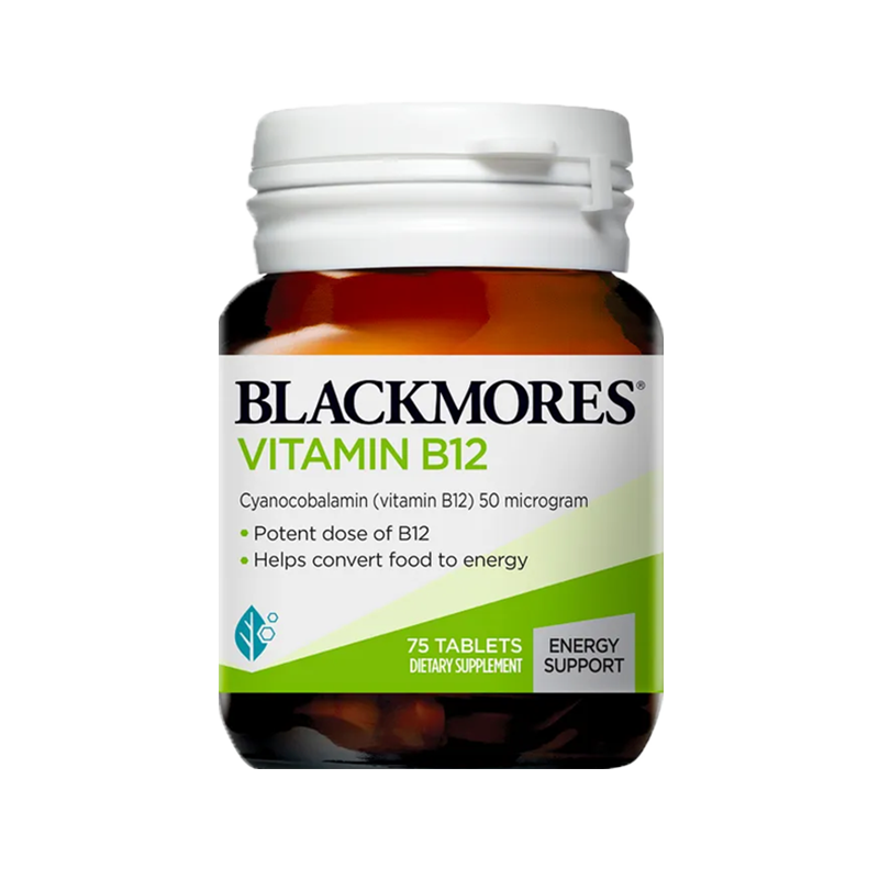 Blackmores 澳佳宝 维生素 B12 75粒 Blackmores 澳佳宝 维生素 B12 75粒