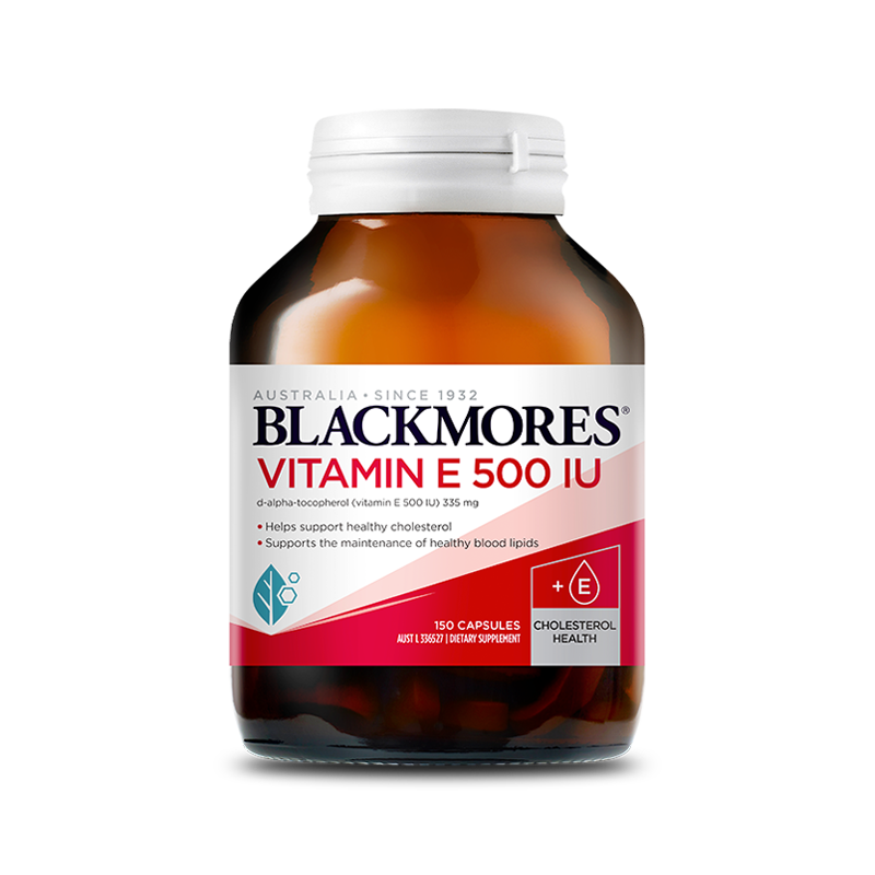 Blackmores 澳佳宝 天然维生素E胶囊 500IU 150粒 养颜抗氧化 Blackmores 澳佳宝 天然维生素E胶囊 500IU 150粒 养颜抗氧化