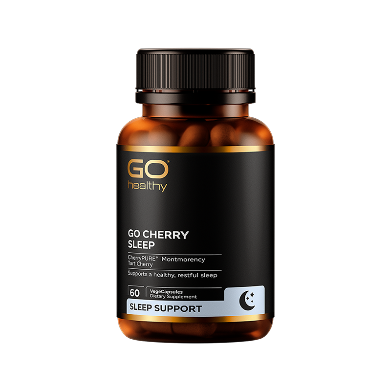 Go Healthy 高之源 樱桃睡眠胶囊 60粒 改善睡眠 Go Healthy 高之源 樱桃睡眠胶囊 60粒 改善睡眠