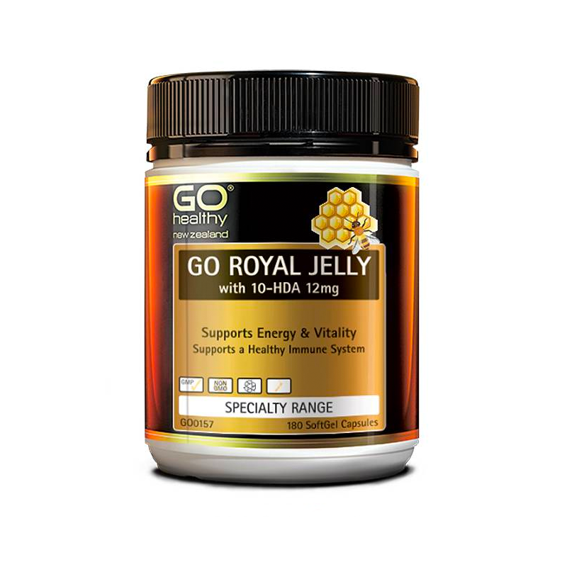 Go healthy 高之源 天然蜂王浆胶囊1000mg 180粒 Go healthy 高之源 天然蜂王浆胶囊1000mg 180粒