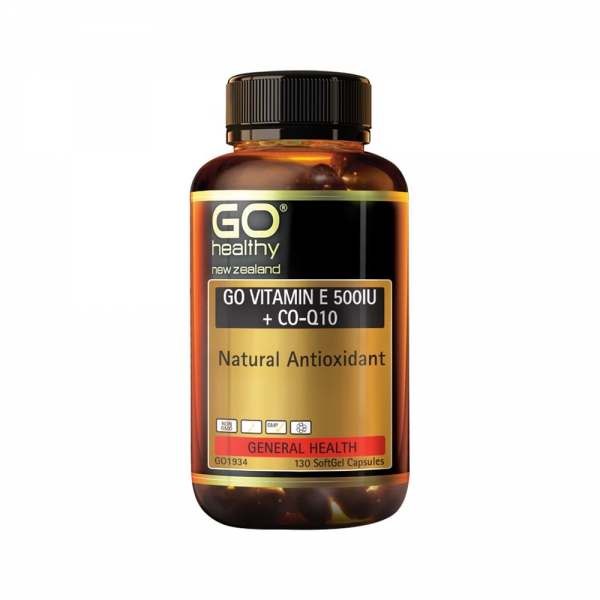 Go healthy 高之源 维生素E+辅酶Q10胶囊 130粒 Go healthy 高之源 维生素E+辅酶Q10胶囊 130粒