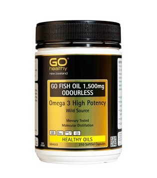 Go Healthy 高之源 无腥味深海鱼油胶囊 1500mg 210粒 Go Healthy 高之源 无腥味深海鱼油胶囊 1500mg 210粒