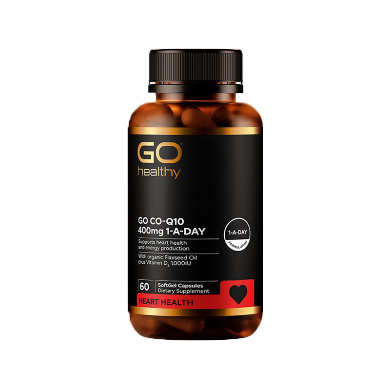 Go Healthy 高之源 Q10护心胶囊 400mg 60粒 Go Healthy 高之源 Q10护心胶囊 400mg 60粒
