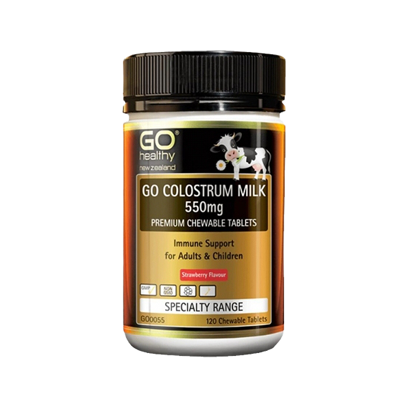 Go healthy 高之源 牛初乳咀嚼片 120粒 Go healthy 高之源 牛初乳咀嚼片 120粒