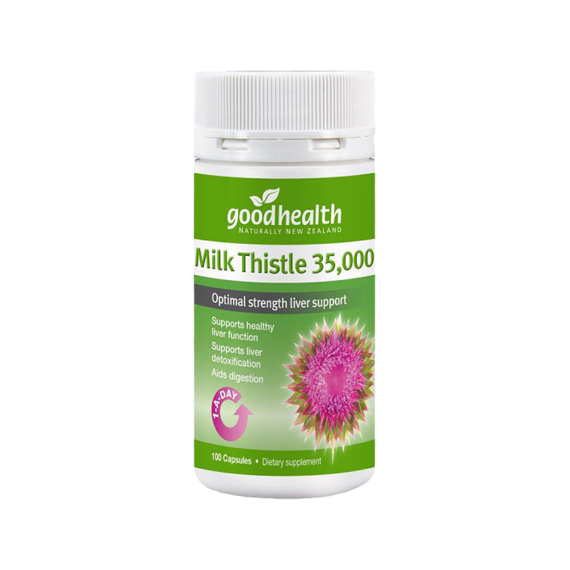goodhealth 好健康 奶蓟草护肝宝胶囊 35000mg 100粒 goodhealth 好健康 奶蓟草护肝宝胶囊 35000mg 100粒