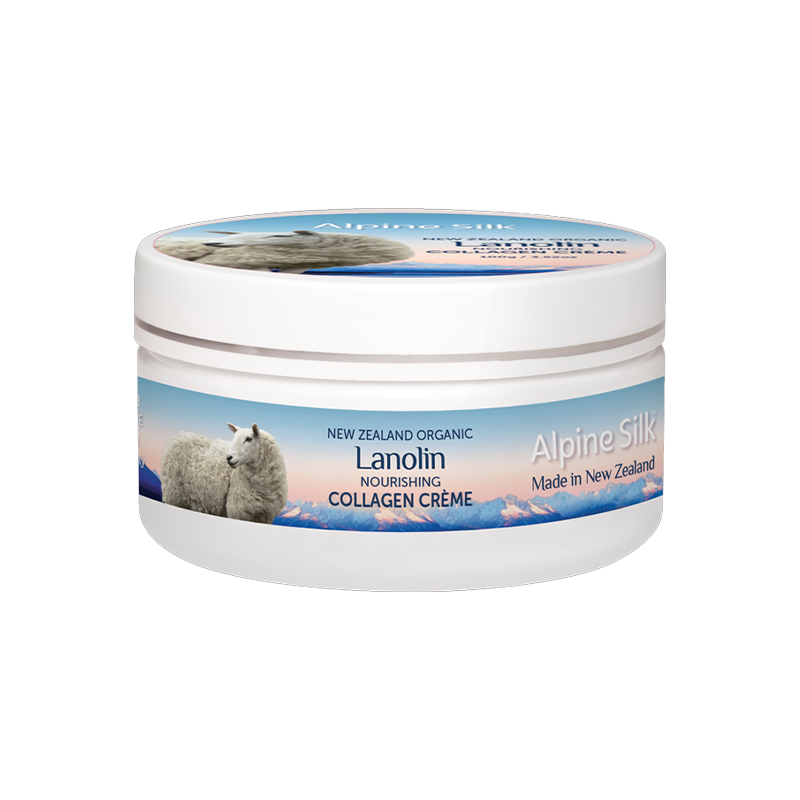 Alpine Silk 绵羊油抗皱紧致胶原蛋白面霜 100g Alpine Silk 绵羊油抗皱紧致胶原蛋白面霜 100g