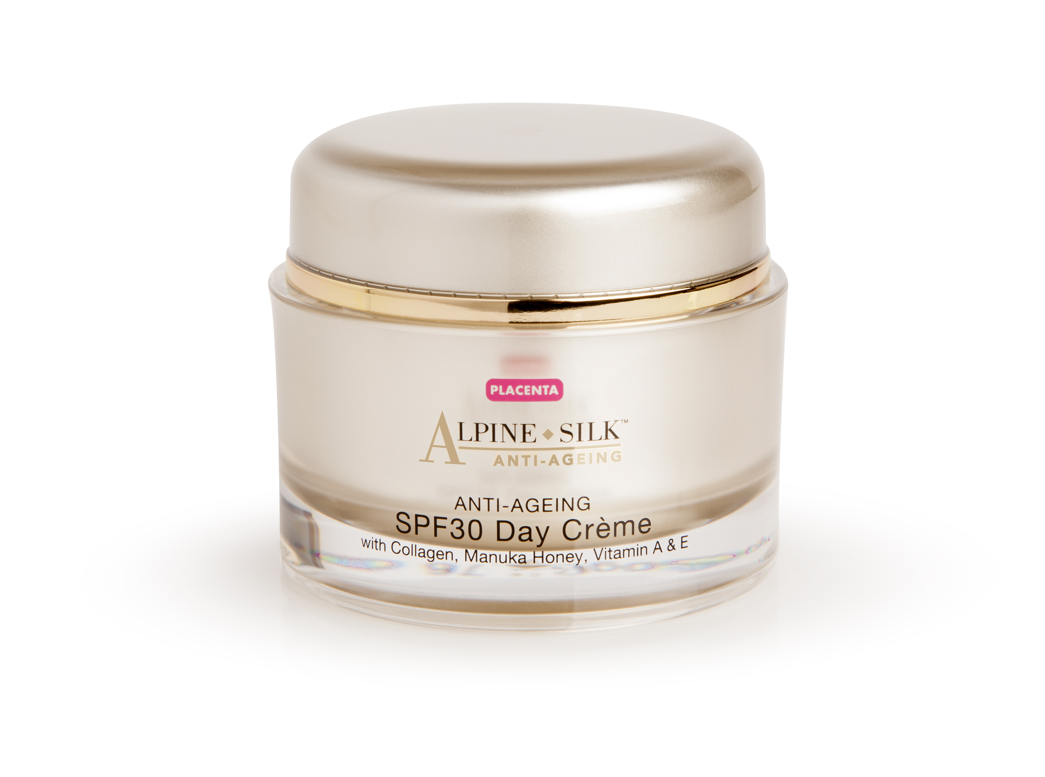 Alpine Silk 抗衰老防晒日霜 SPF30 修复受损肌肤,保湿防晒 Alpine Silk 抗衰老防晒日霜 SPF30 修复受损肌肤,保湿防晒