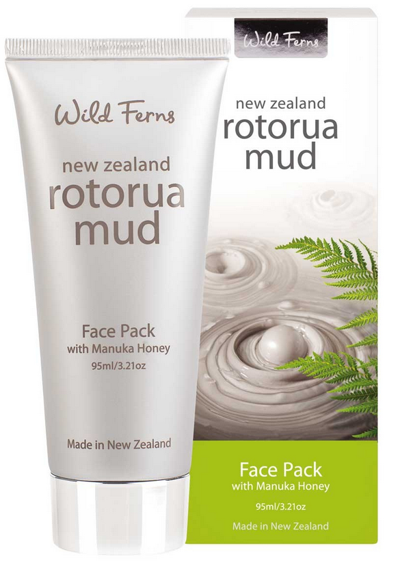 Wild Ferns (Parrs) 帕氏 Rotorua火山泥麦卢卡蜂蜜面膜 95ml Wild Ferns (Parrs) 帕氏 Rotorua火山泥麦卢卡蜂蜜面膜 95ml
