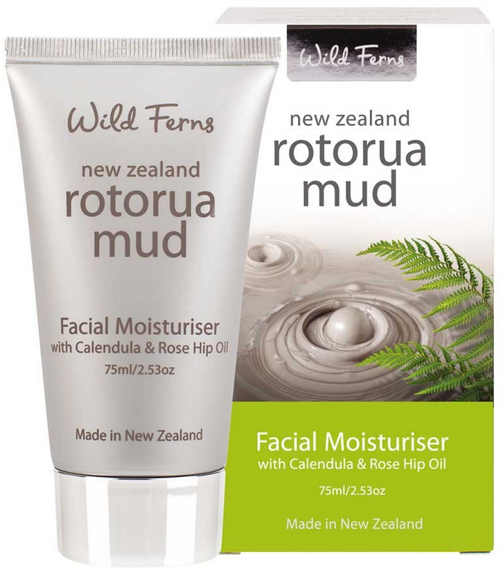 Wild Ferns (Parrs) 帕氏 Rotorua火山泥金盏花和玫瑰果油保湿霜 75ml