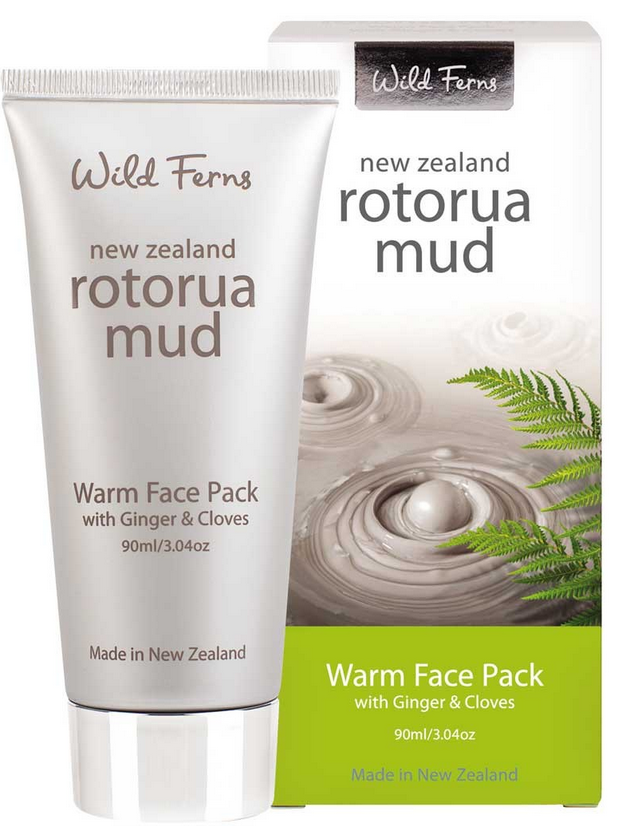 Wild Ferns (Parrs) 帕氏 Rotorua火山泥生姜丁香热面膜 90ml Wild Ferns (Parrs) 帕氏 Rotorua火山泥生姜丁香热面膜 90ml