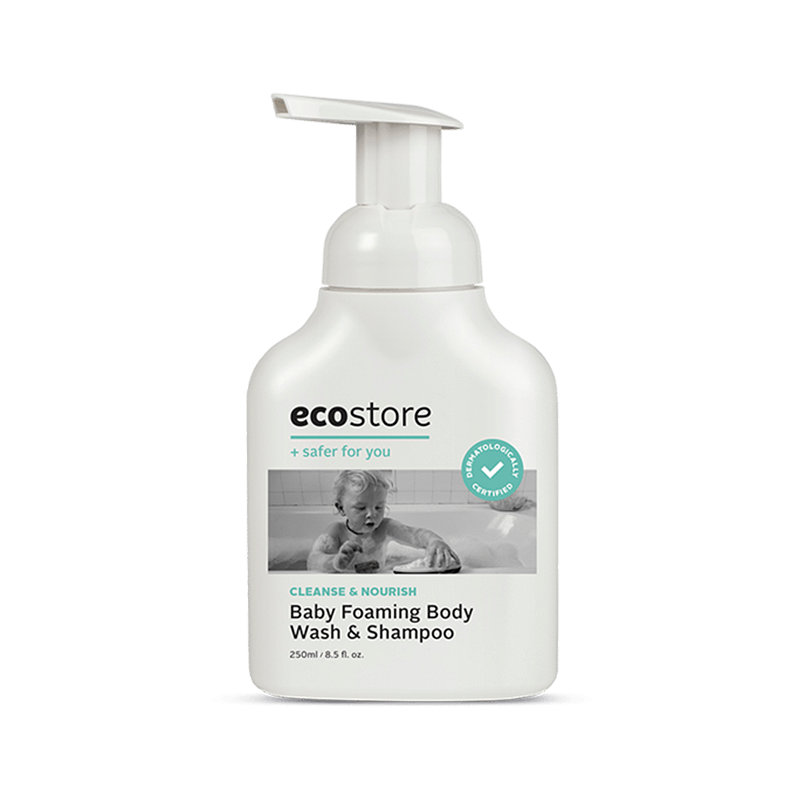 ecostore 宜可诚 婴幼儿 儿童 2合1 泡泡沐浴洗发露