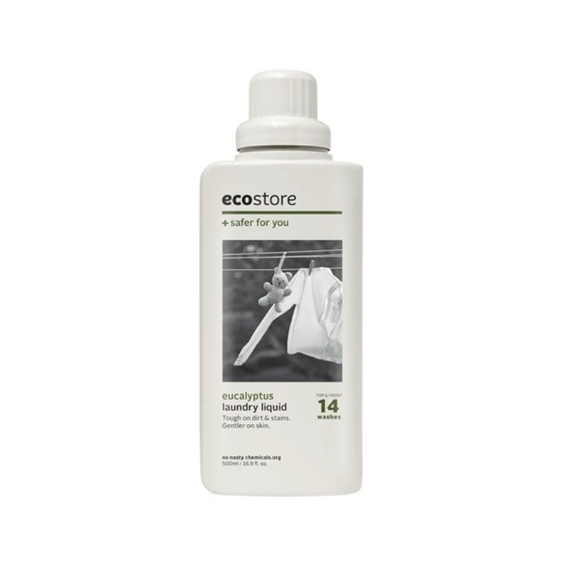 ecostore 宜可诚 天然植物浓缩洗衣液 尤加利香型 500ml 桉树味 植物提取 香味天然