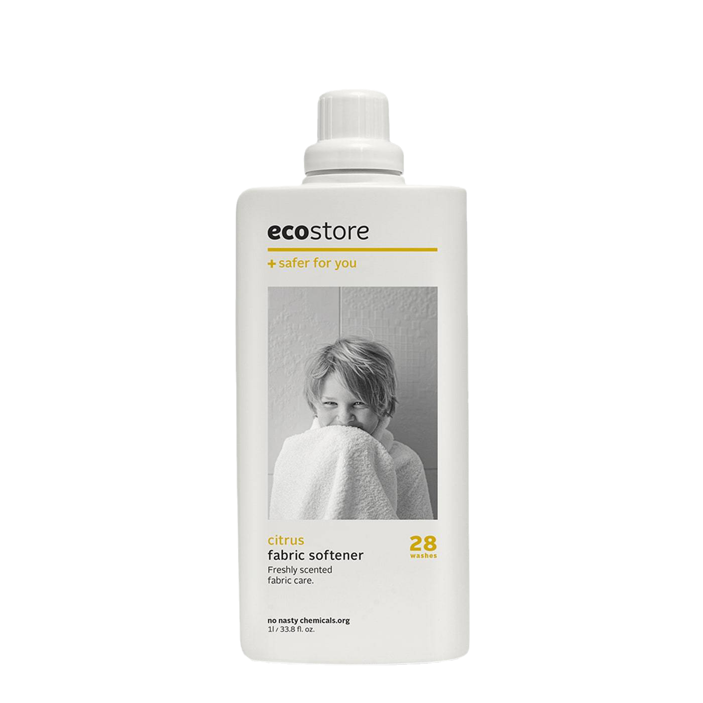 ecostore 宜可诚 宝宝衣物柔顺剂 柑橘果香 敏感适用 1L