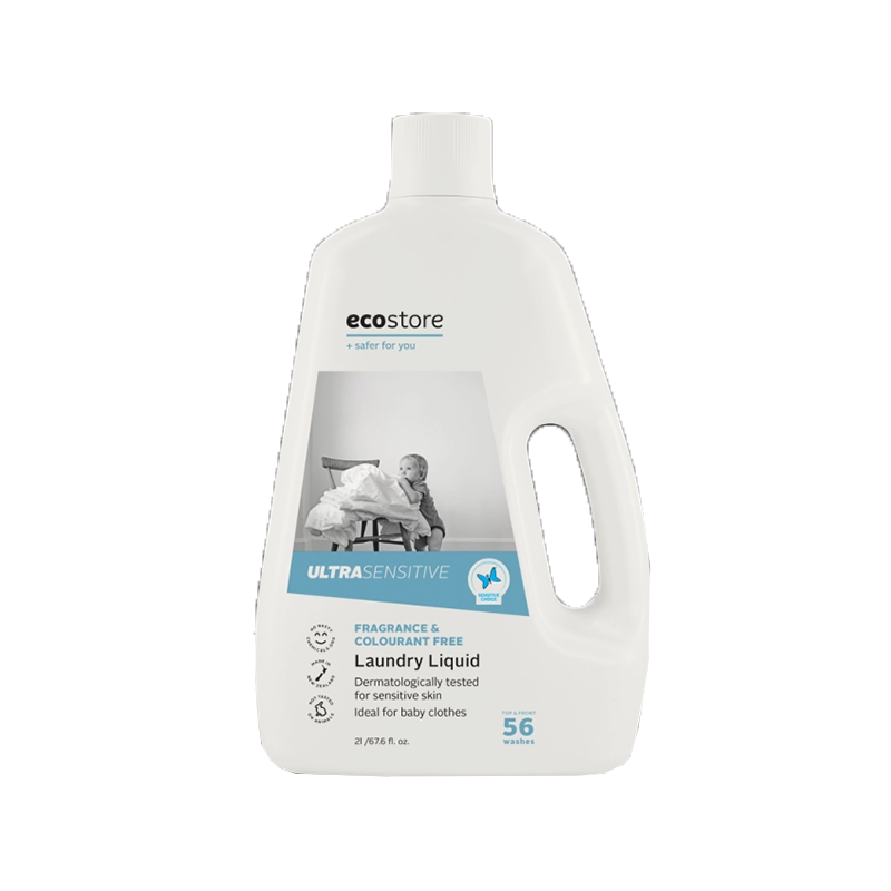 ecostore 宜可诚 超浓缩 环保洗衣液 抗敏 无香  2L