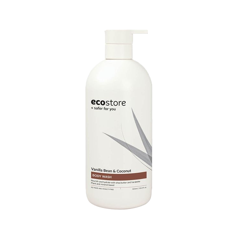 ecostore 宜可诚 香草豆椰子 沐浴露 900ml