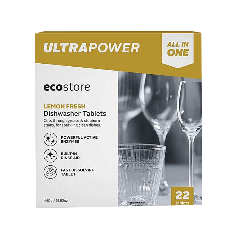 ecostore 宜可诚  自动洗碗片-超强力 22片
