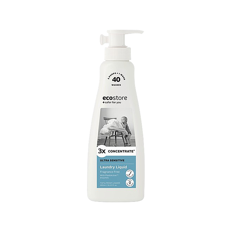 ecostore 宜可诚 超敏感 洗衣液3x CONC 480ml