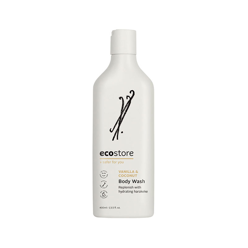 ecostore 宜可诚 纯天然植物配方沐浴露 椰奶&香草味 400ml 婴儿 孕妇可用