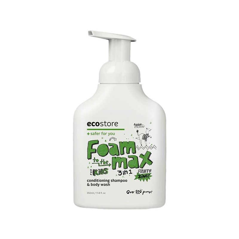 ecostore 宜可诚 儿童 洗发护发沐浴 3合1 混合水果型 350ml