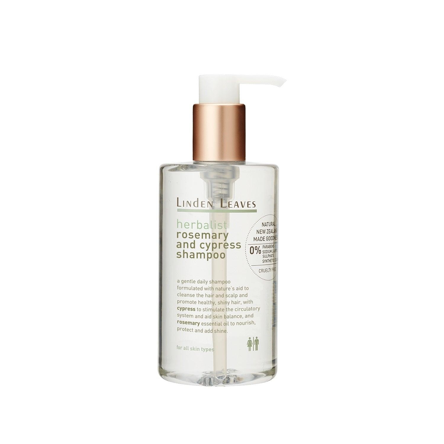 Linden Leaves  Herbalist - Rosemary & Cypress Shampoo 300ml Linden Leaves  Herbalist - Rosemary & Cypress Shampoo 300ml