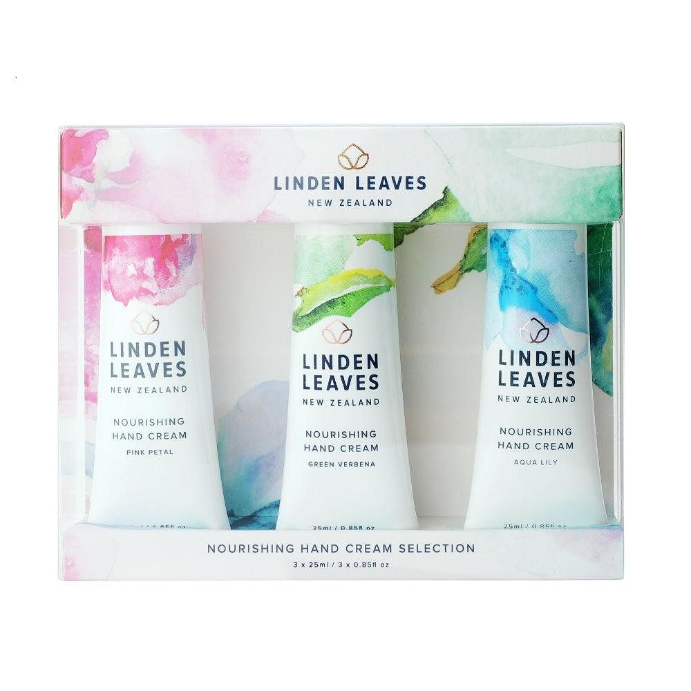 Linden Leaves In Bloom Hand Cream Selection Linden Leaves In Bloom Hand Cream Selection