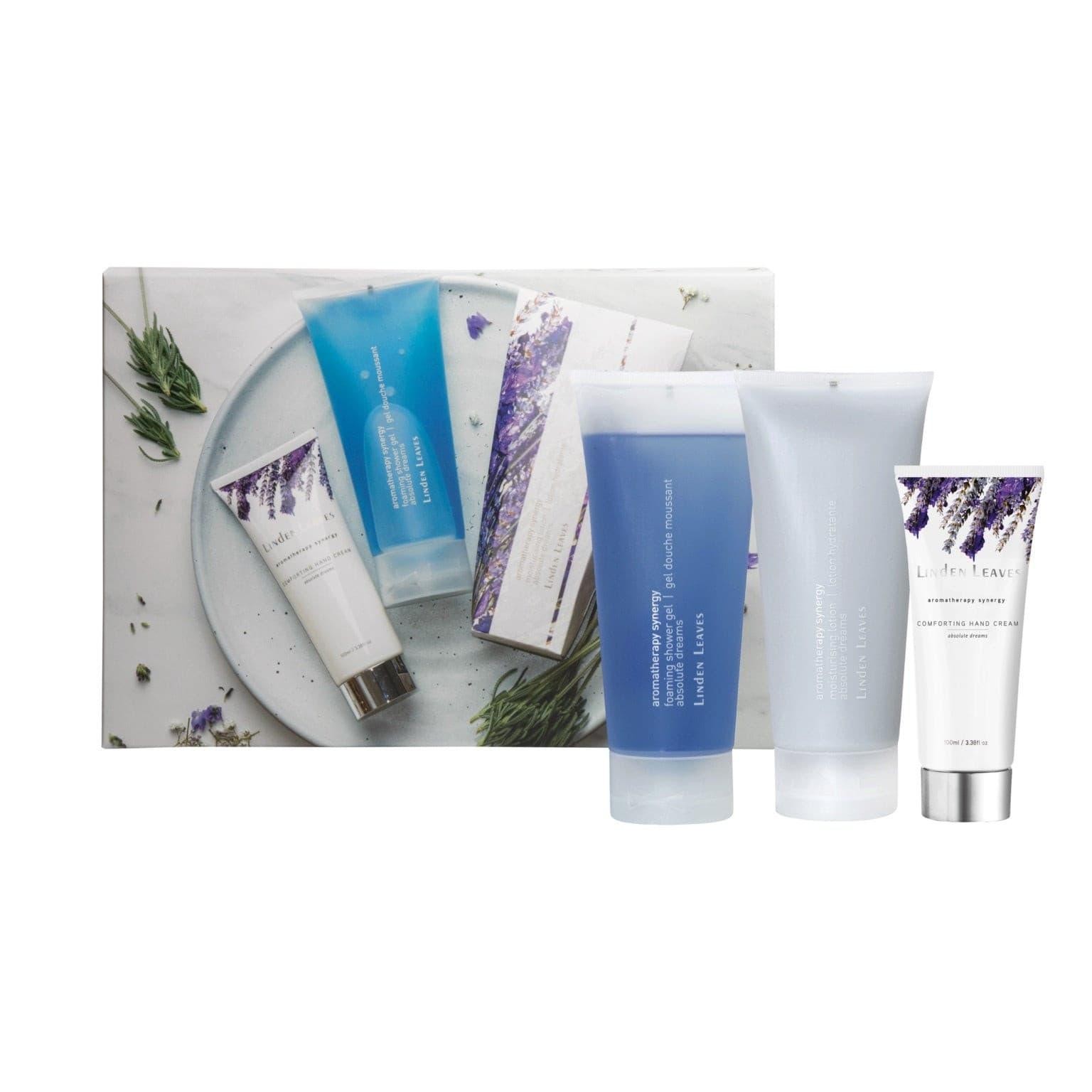 Linden Leaves Absolute Dreams Shower Gel, Lotion & Hand Cream Gift Set Linden Leaves Absolute Dreams Shower Gel, Lotion & Hand Cream Gift Set