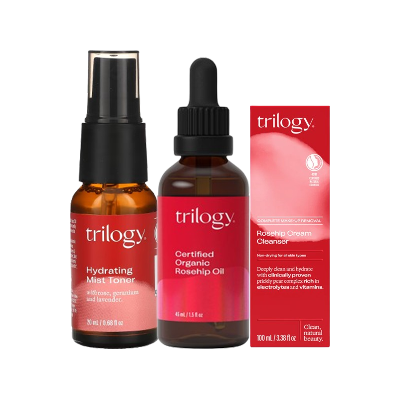 Trilogy 萃乐活 挚爱套装(洁面100ml+水20ml+果油20ml) Trilogy 萃乐活 挚爱套装(洁面100ml+水20ml+果油20ml)