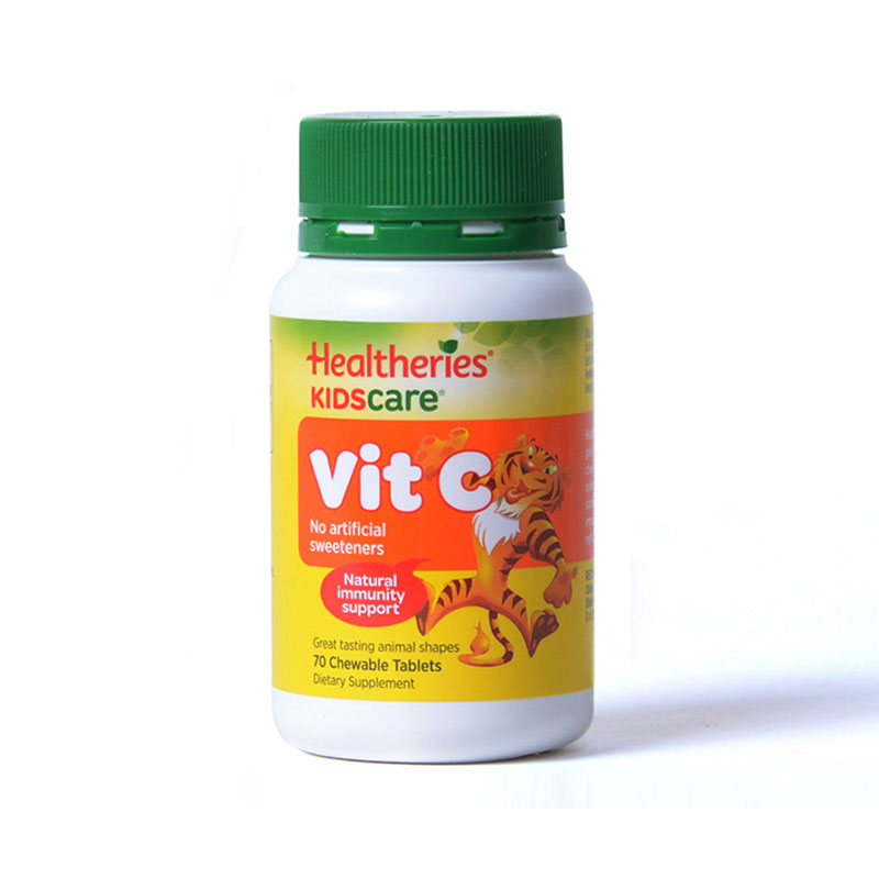 Healtheries 贺寿利 儿童维他命C咀嚼片 70片 Healtheries 贺寿利 儿童维他命C咀嚼片 70片