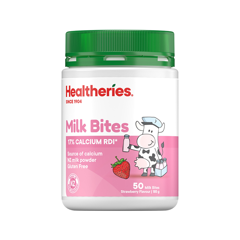 Healtheries 贺寿利 草莓奶片 50片 Healtheries 贺寿利 草莓奶片 50片