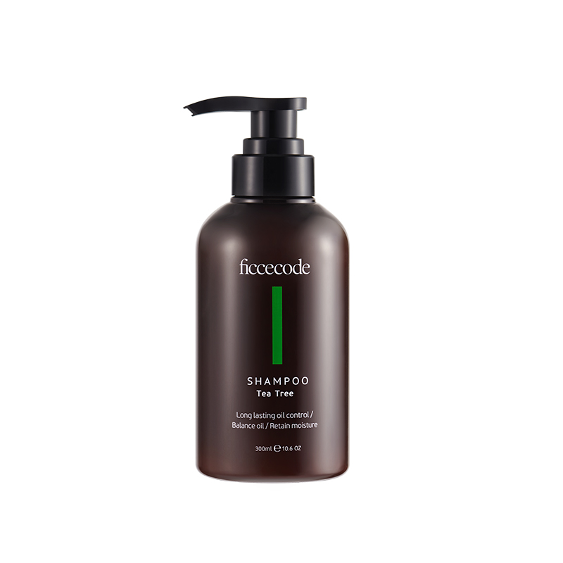 Ficcecode菲诗蔻茶树油长效控油洗发水300ml【送生姜发膜80ml*1】【国内包邮】