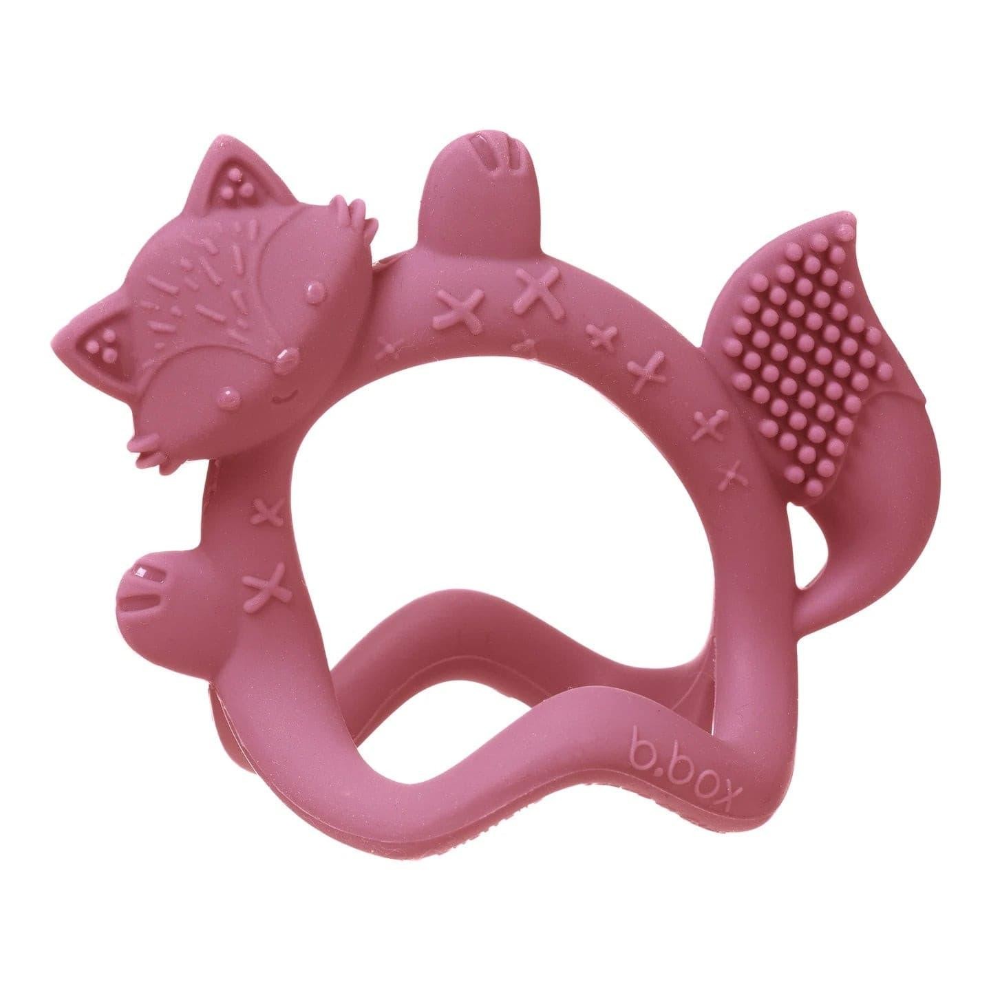 B.Box Wrist Teether - Blush Fox B.Box Wrist Teether - Blush Fox