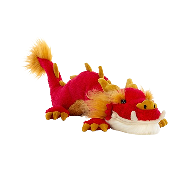 Jellycat  Celebration Dragon 庆典龙毛绒玩具 CEL2D 宽42cmx高11cm