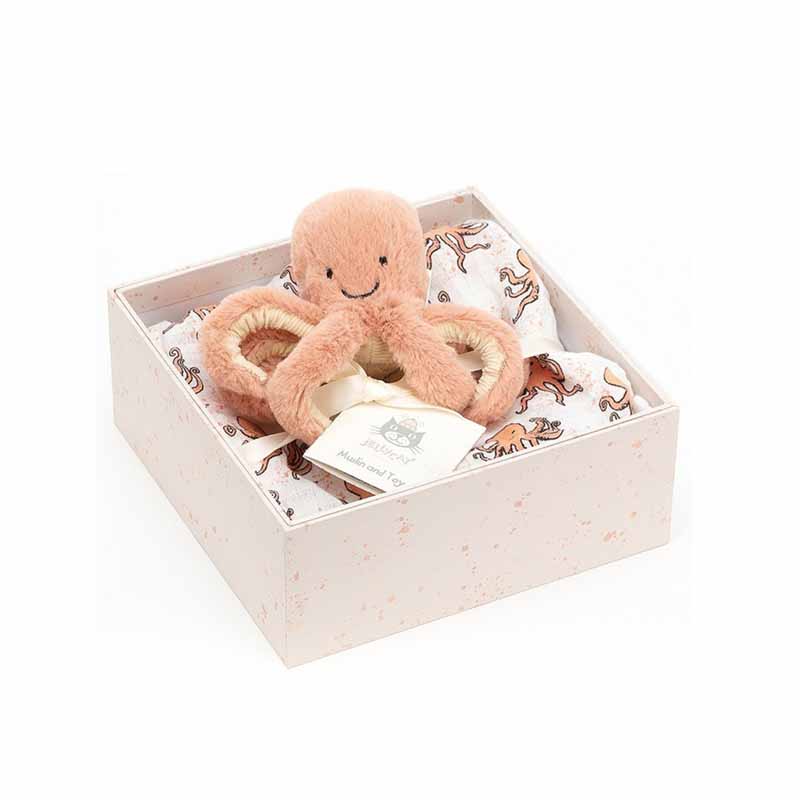 Jellycat  奥德尔小章鱼礼盒 OD2SET