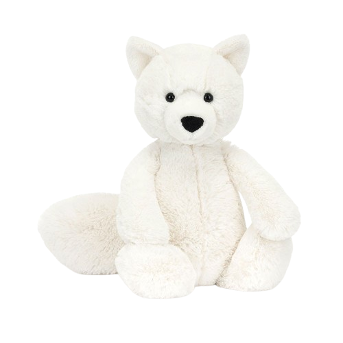 Jellycat Bashful Arctic Fox Original 害羞的北极狐 BAS3AFX  高31cm x 宽12cm