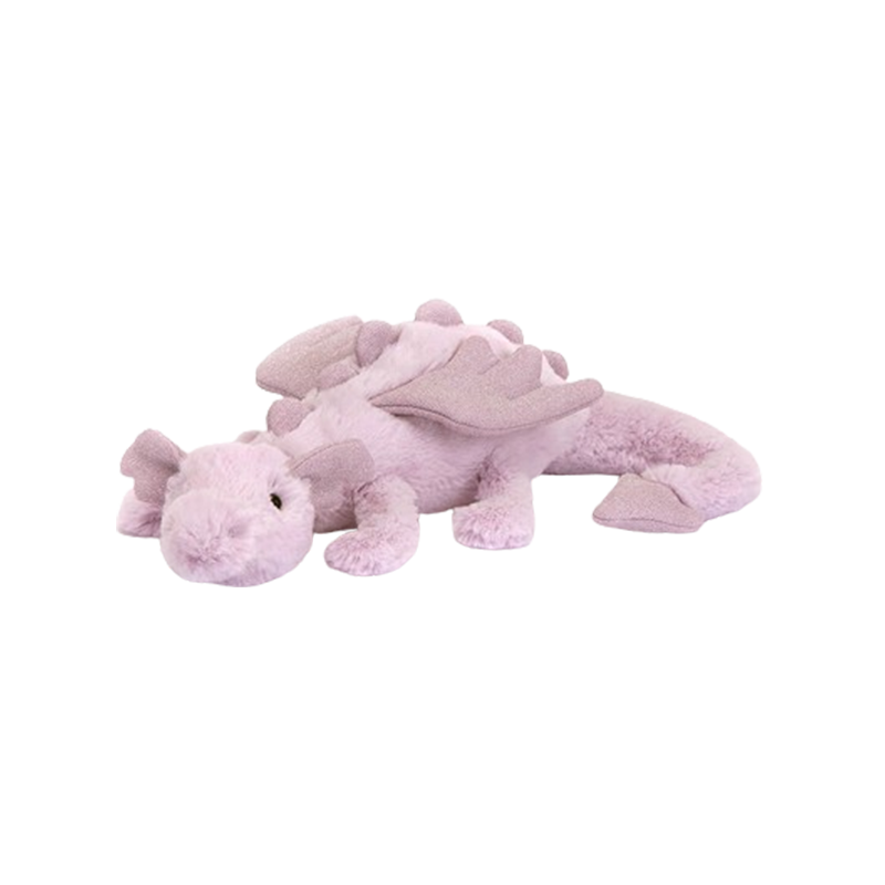 Jellycat Lavender Dragon  薰衣草紫色龙 毛绒玩具 Lagre大号  LAV1DD 高19cm x 宽66cm