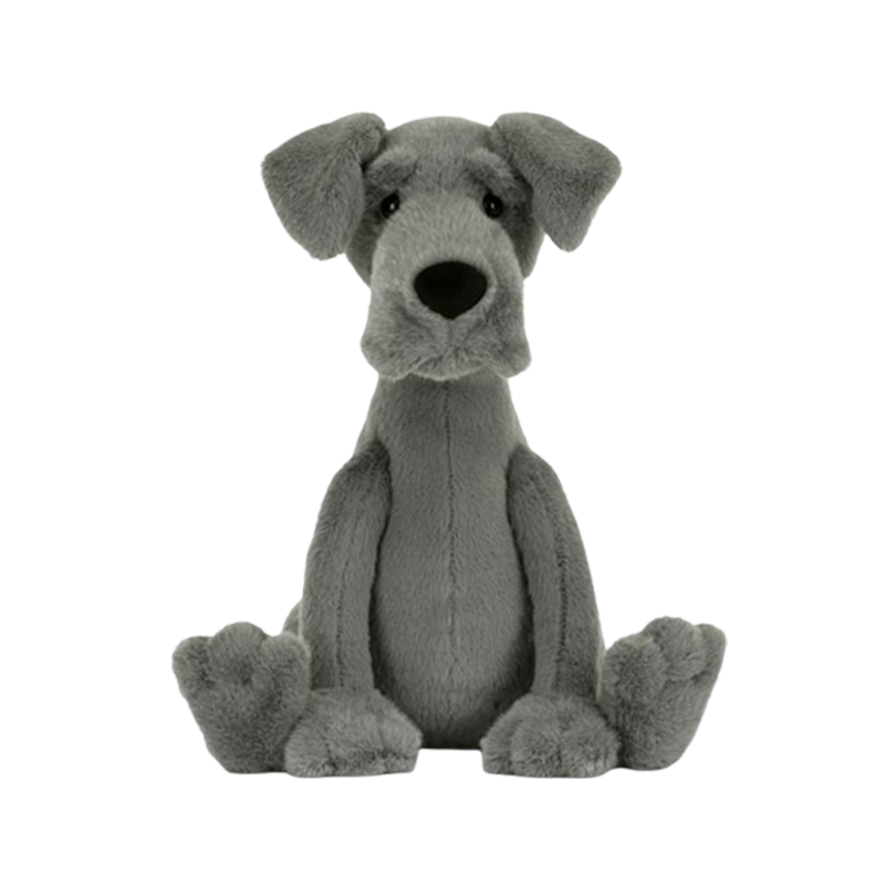 Jellycat Zeus Great Dane 宙斯大丹犬可爱安抚毛绒玩具 ZEU3GD 高27cm x 宽15cm