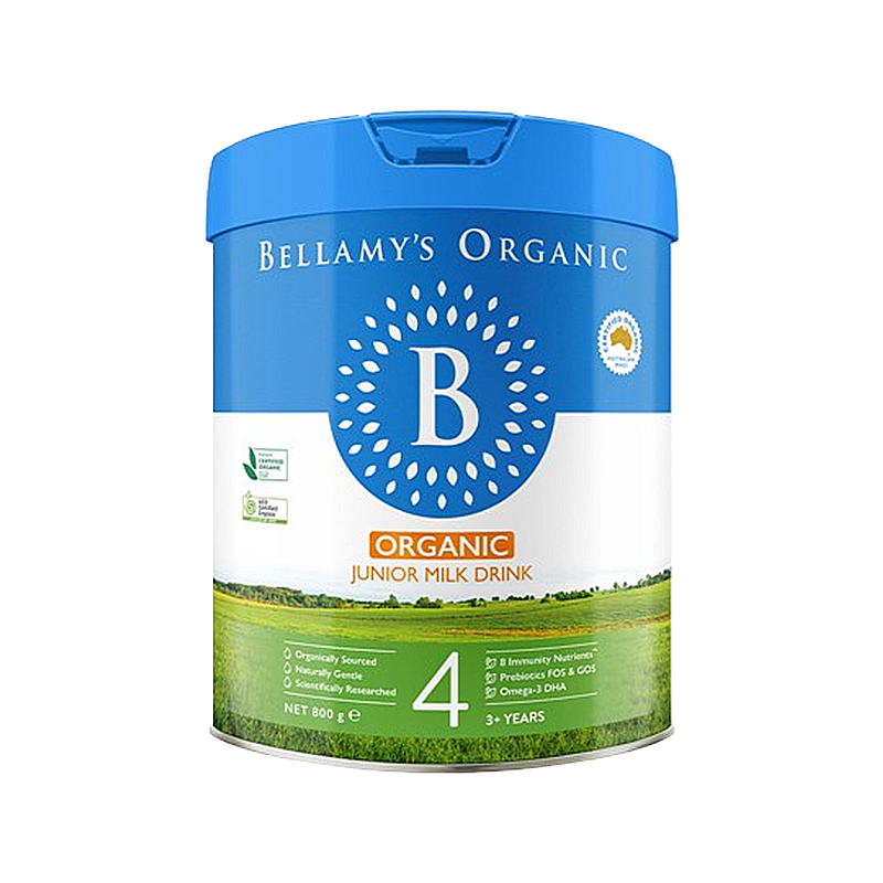 Bellamy's 贝拉米 有机婴儿奶粉 4段 800g 经典2.0