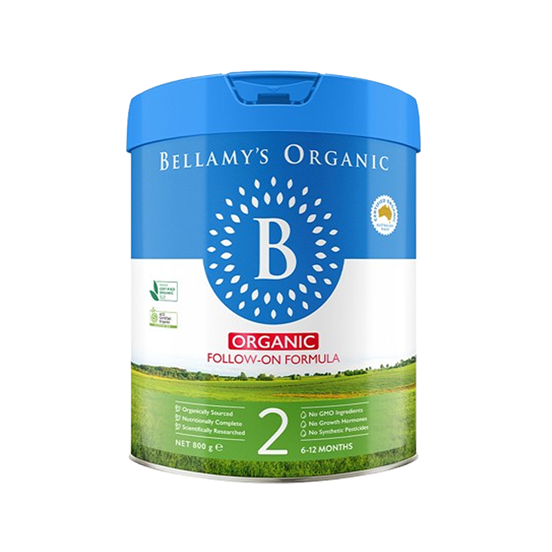 Bellamy's 贝拉米 有机婴儿奶粉 2段 800g 经典2.0