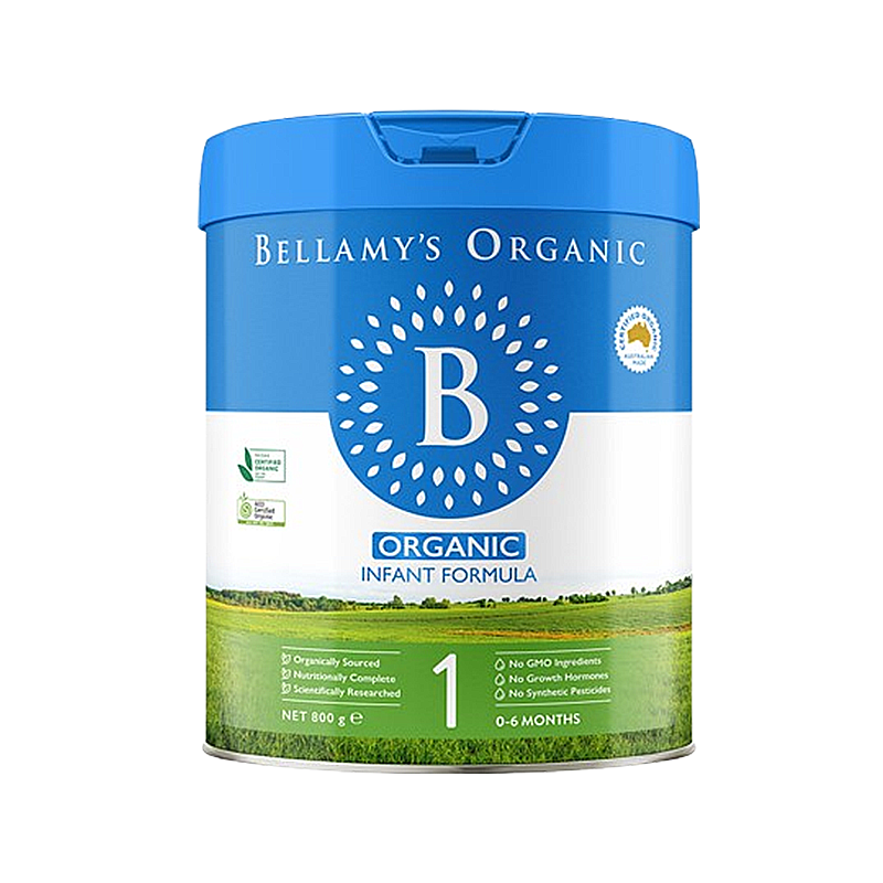 Bellamy's 贝拉米 有机婴儿奶粉 1段 800g 经典2.0