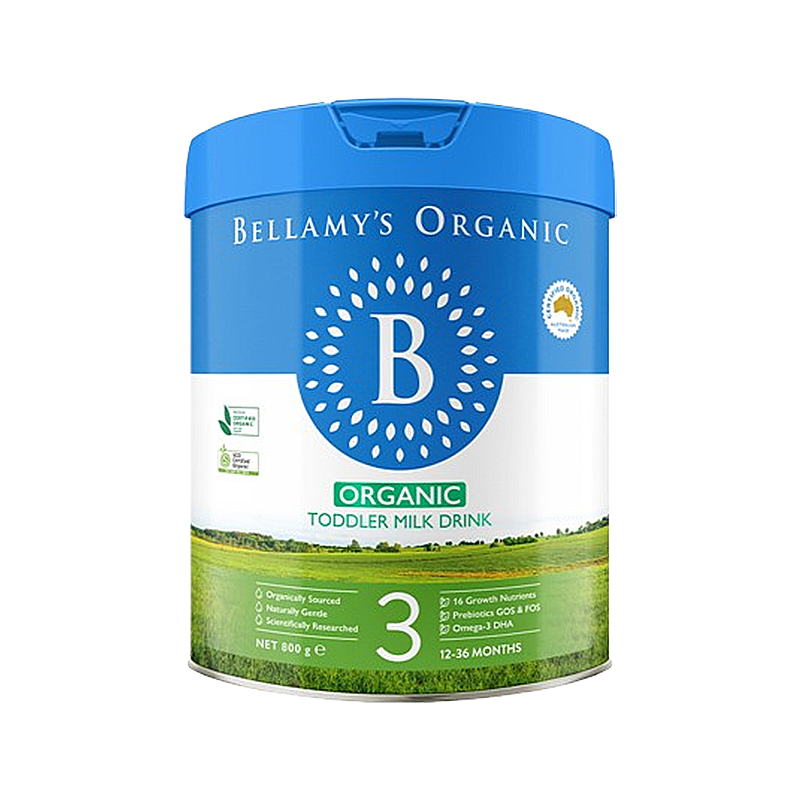 Bellamy's 贝拉米 有机婴儿奶粉 3段 800g 经典2.0