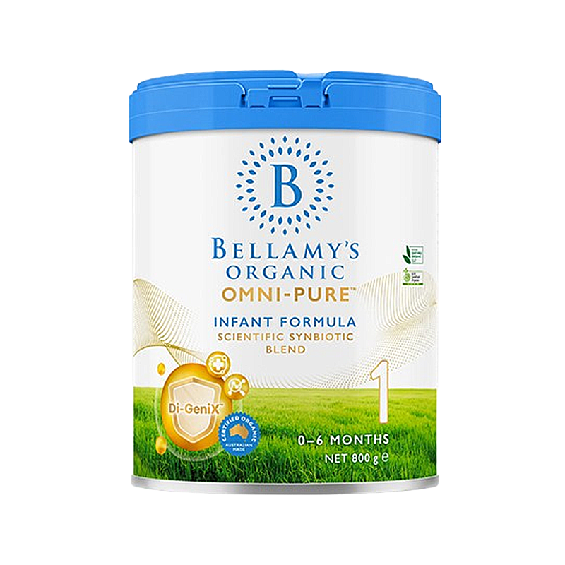 Bellamy's 贝拉米 有机卓越婴儿奶粉 1段（0-6月）800g