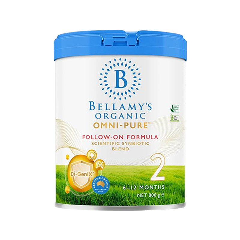 Bellamy's 贝拉米 有机卓越婴儿奶粉 2段（6-12月）800g